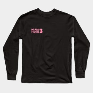 Disco 3 Records & Tapes (Funky) Long Sleeve T-Shirt